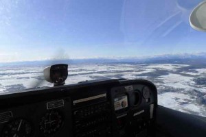 Flying back to Springbank