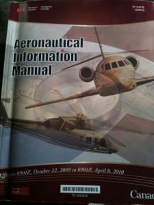 Aeronautical Information Manual (AIM), published by Transport Canada.