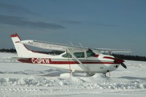 Cessna 182 in northern alberta
