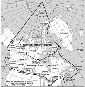Canadian Airspace - Image from Transport Canada (tc.gc.ca)