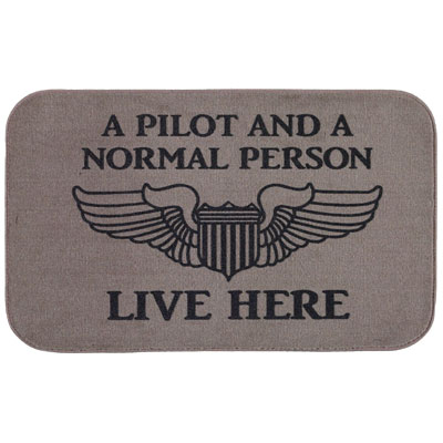 Do they have a sense of humour? Pilot paraphernalia is always a fun gift. 